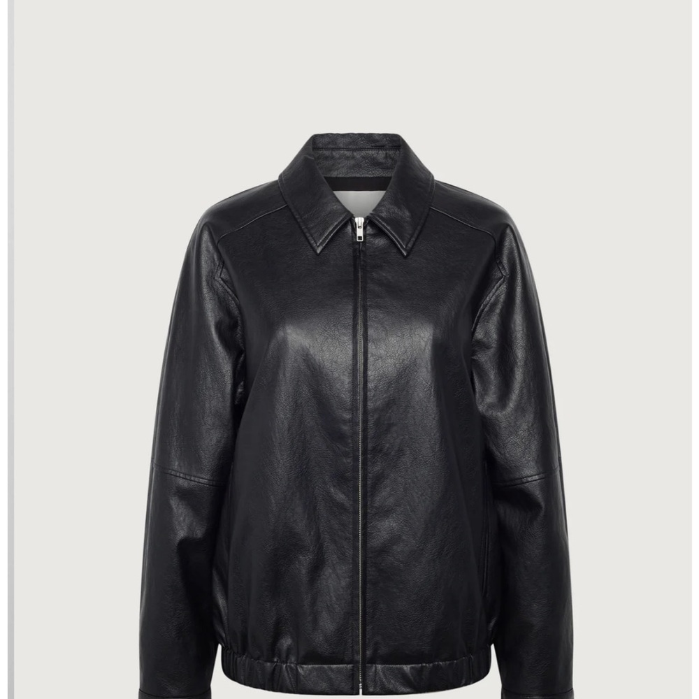 Women's Black Leather Jacket